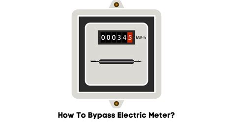 punishment for bypassing electric meter